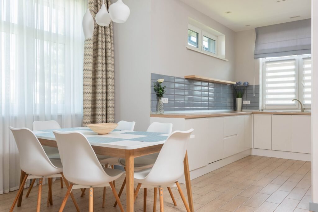 scandinavian dining table