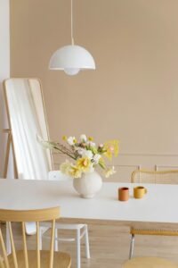 scandinavian dining table