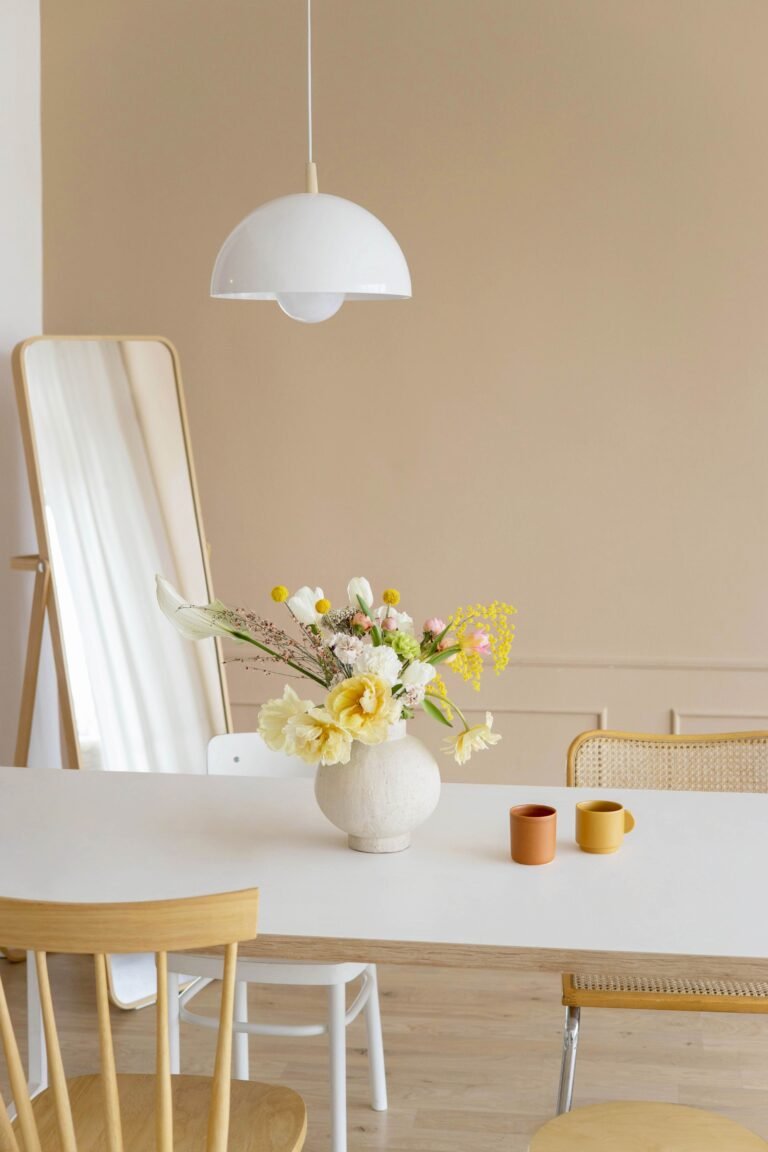 scandinavian dining table